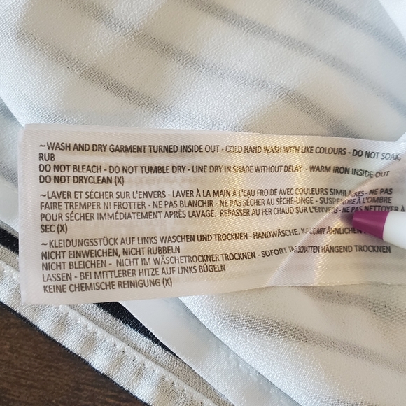 Finders Keepers Striped Cowlneck Top - Picture 6 of 6